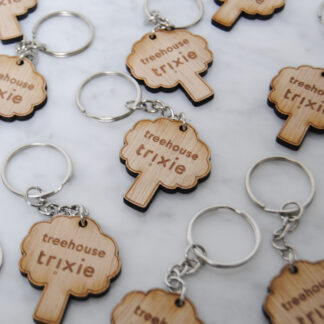 Sleutelhanger - hout