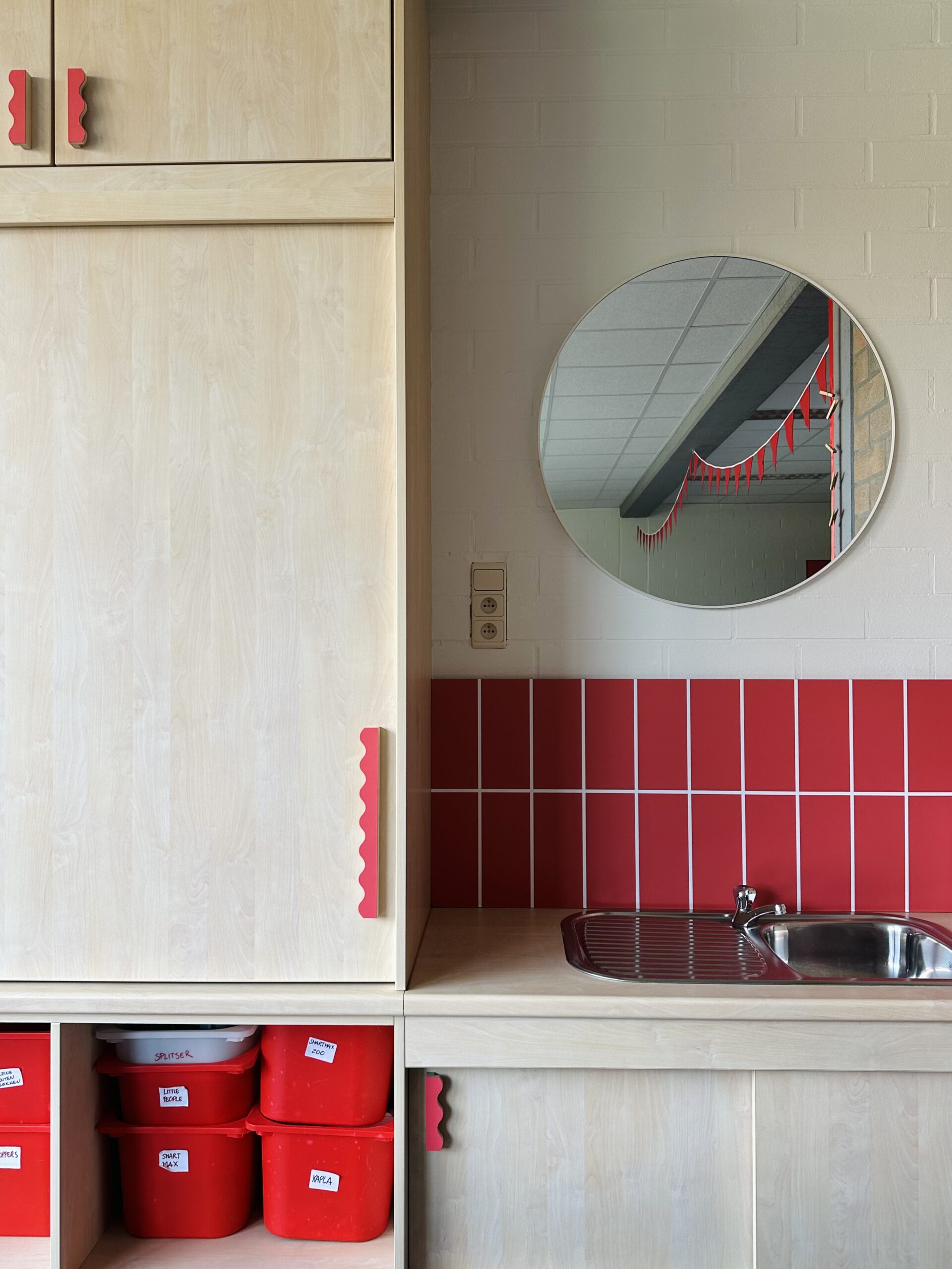 Vlaggenlijn voor de klas - 7m