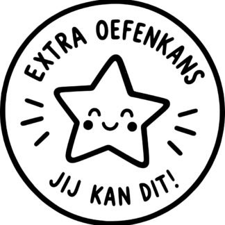 Stempel - Extra oefenkans